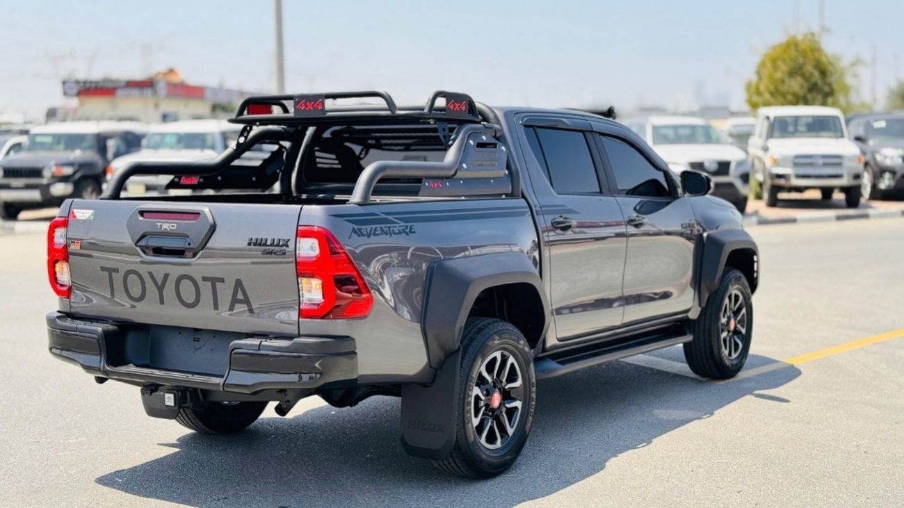 Toyota Hilux MODIFIED TO 2024 GR SPORT | AFTER MARKET SIDE FENDERS | 2.8L DIESEL | ROOF MOUNTED LED | RHD | 2017