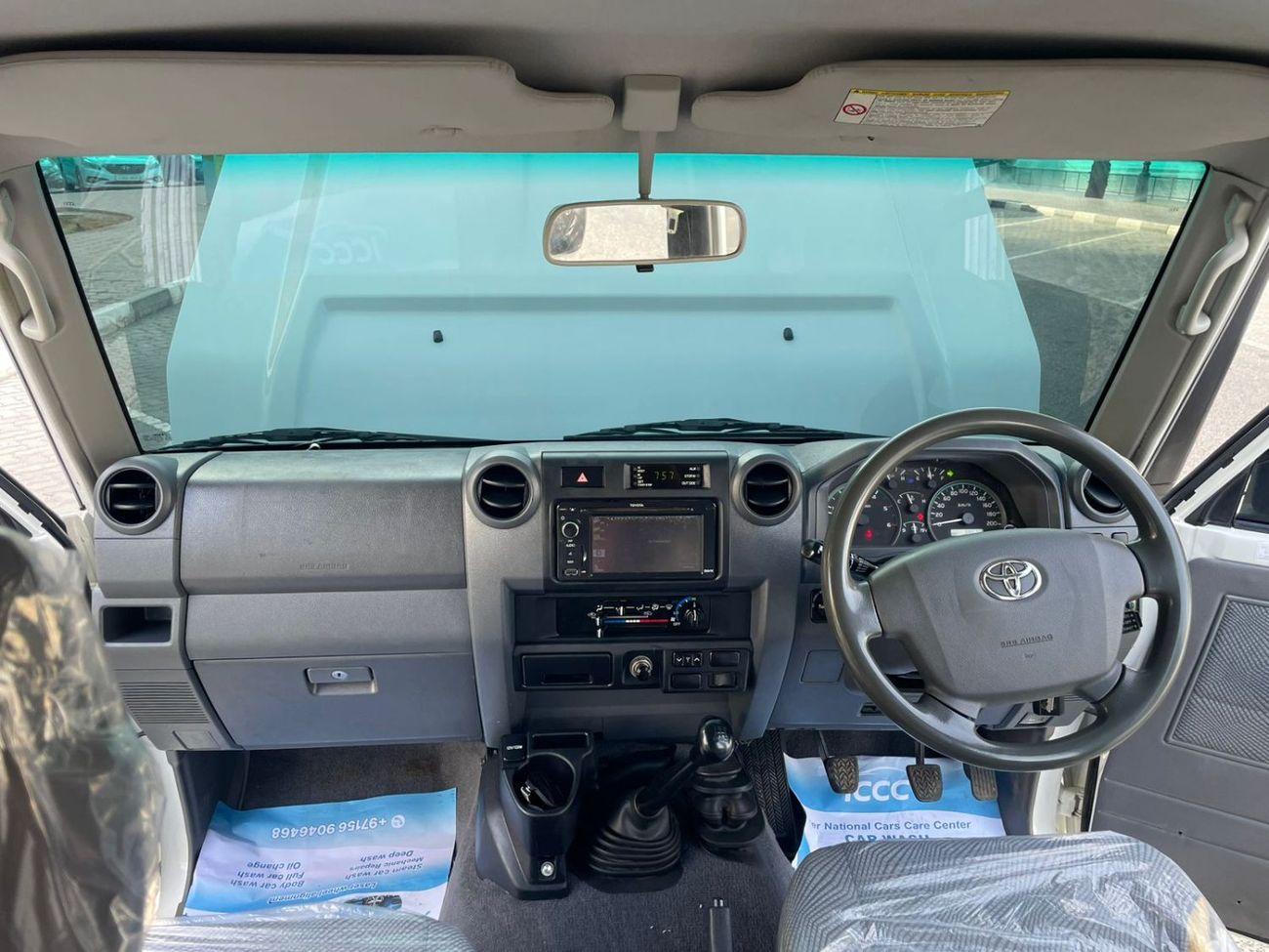 تويوتا لاند كروزر Toyota landcruise pickup Double cab 2018Model gxl 4.5 Diesel engine Colour White Transmission Manual