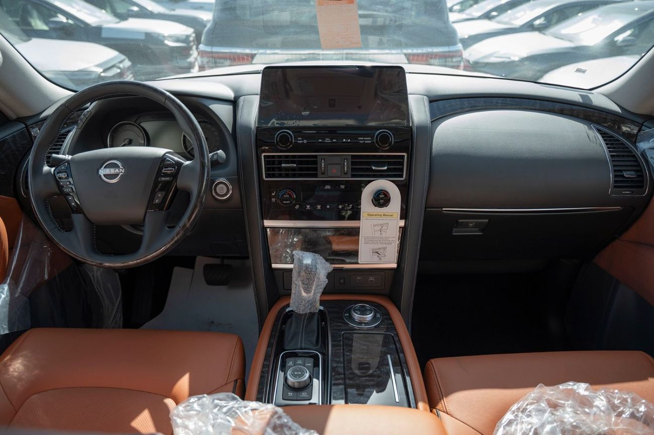 نيسان باترول LE T3 5.6L 2024 Nissan Patrol LE V8 5.6L petrol - Black -orange