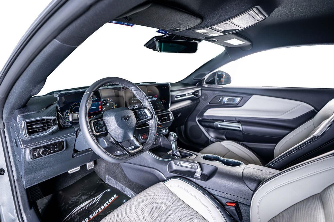 Ford Mustang GT Premium 5.0L (435 HP) Coupe A/T Naturally Aspirated V8-Al Tayer Warranty Until 2030-Sports Exhaus