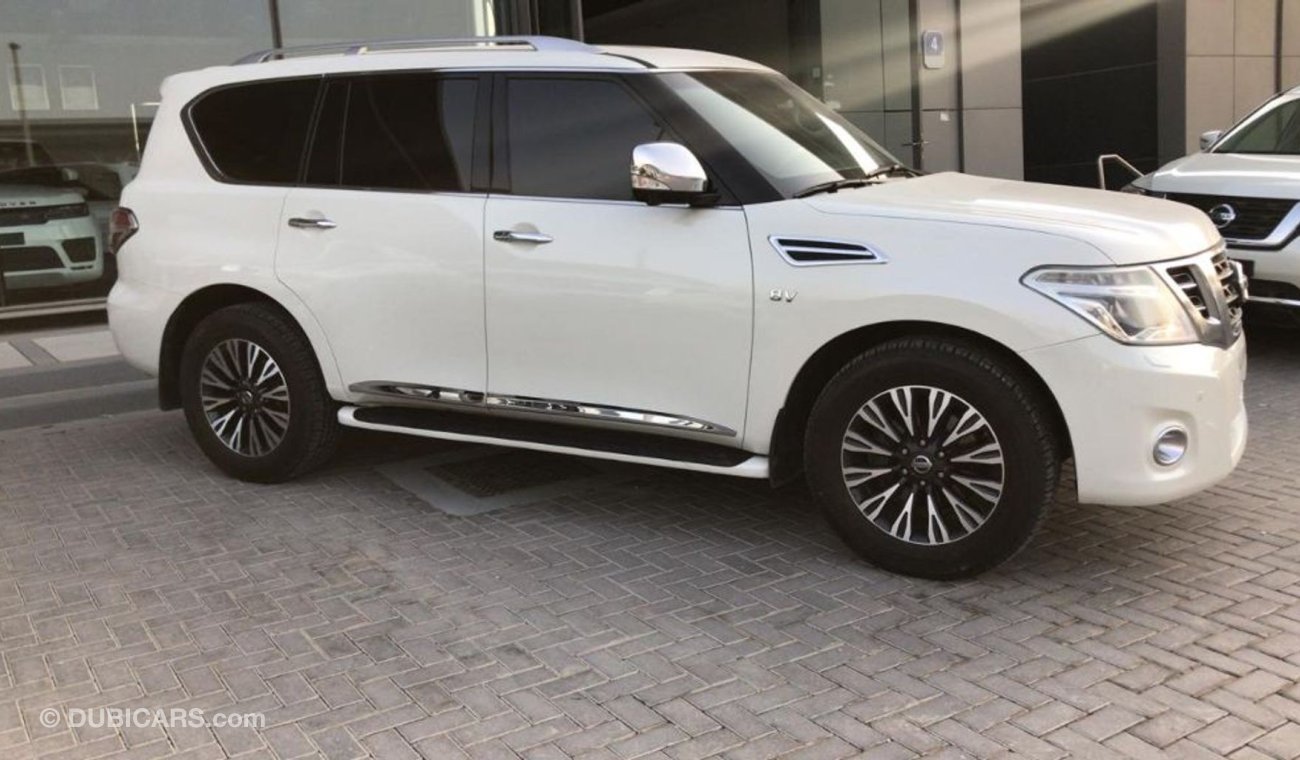 Nissan Patrol نيسان باترول بلاتينيوم الماكينه الكبيرة فل اوبشن 2015