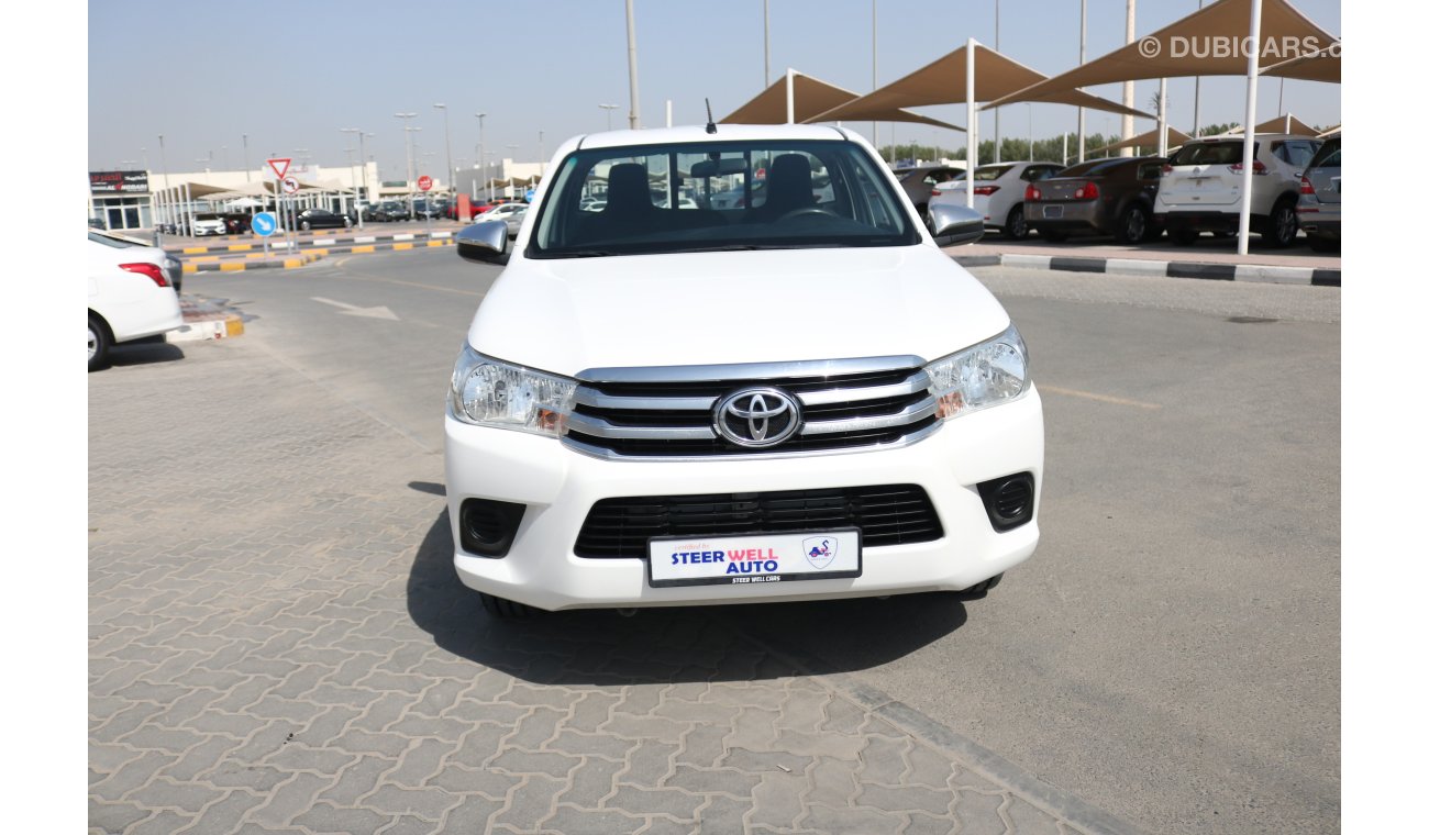 تويوتا هيلوكس 4X2 SINGLE CABIN PICKUP WITH GCC SPECS