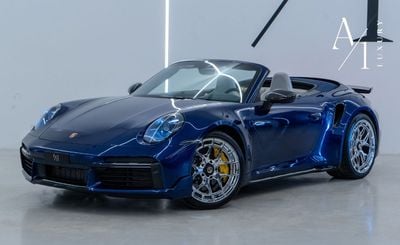Porsche 911 Turbo S 3.8L (645 HP) Convertible 2022 Porsche 911 Turbo S, Sport Chrono Package, Full Service Histo