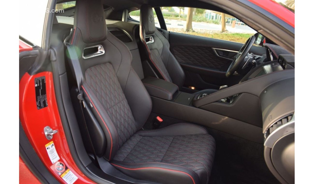 Jaguar F Type SVR COUPE 2019 LOW MILEAGE THREE YEARS WARRANTY