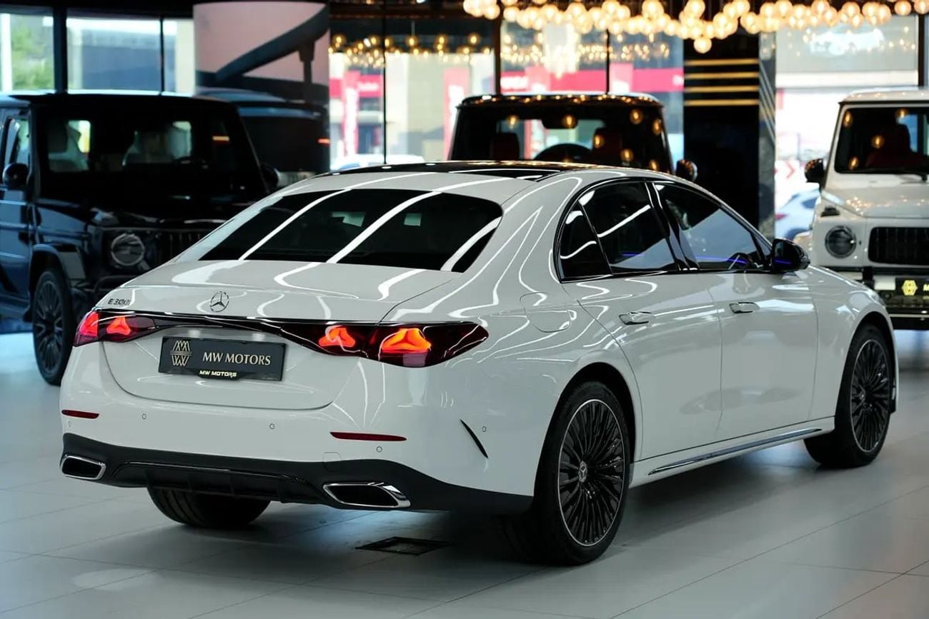 Mercedes-Benz E300 E 300 | GCC 0km | Agency Warranty | AMG Package