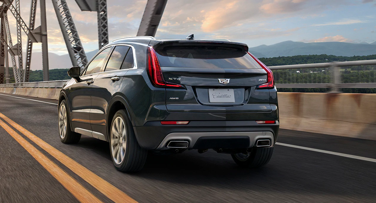 Cadillac XT4 exterior - Rear Right Angled