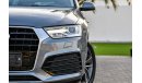 Audi Q3 35TFSI Quattro S-Line- 2016 - Under Agency Service Contract - AED 2,036 per month - 0% Downpayment