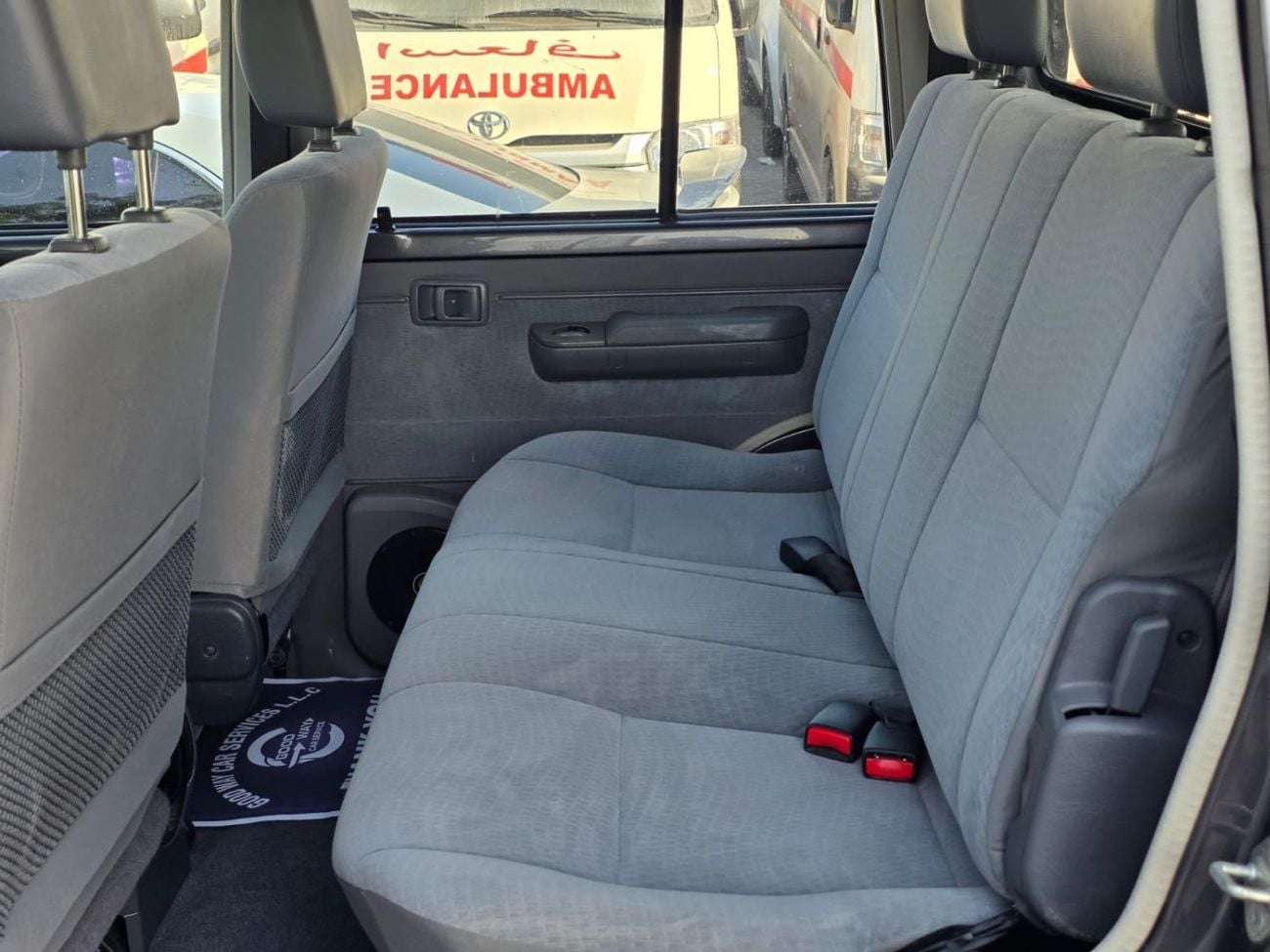 تويوتا لاند كروزر بيك آب RIGHT HAND VEHICLE ONLY FOR EXPORT 4.5L MODEL 2018 SHAPE 2024