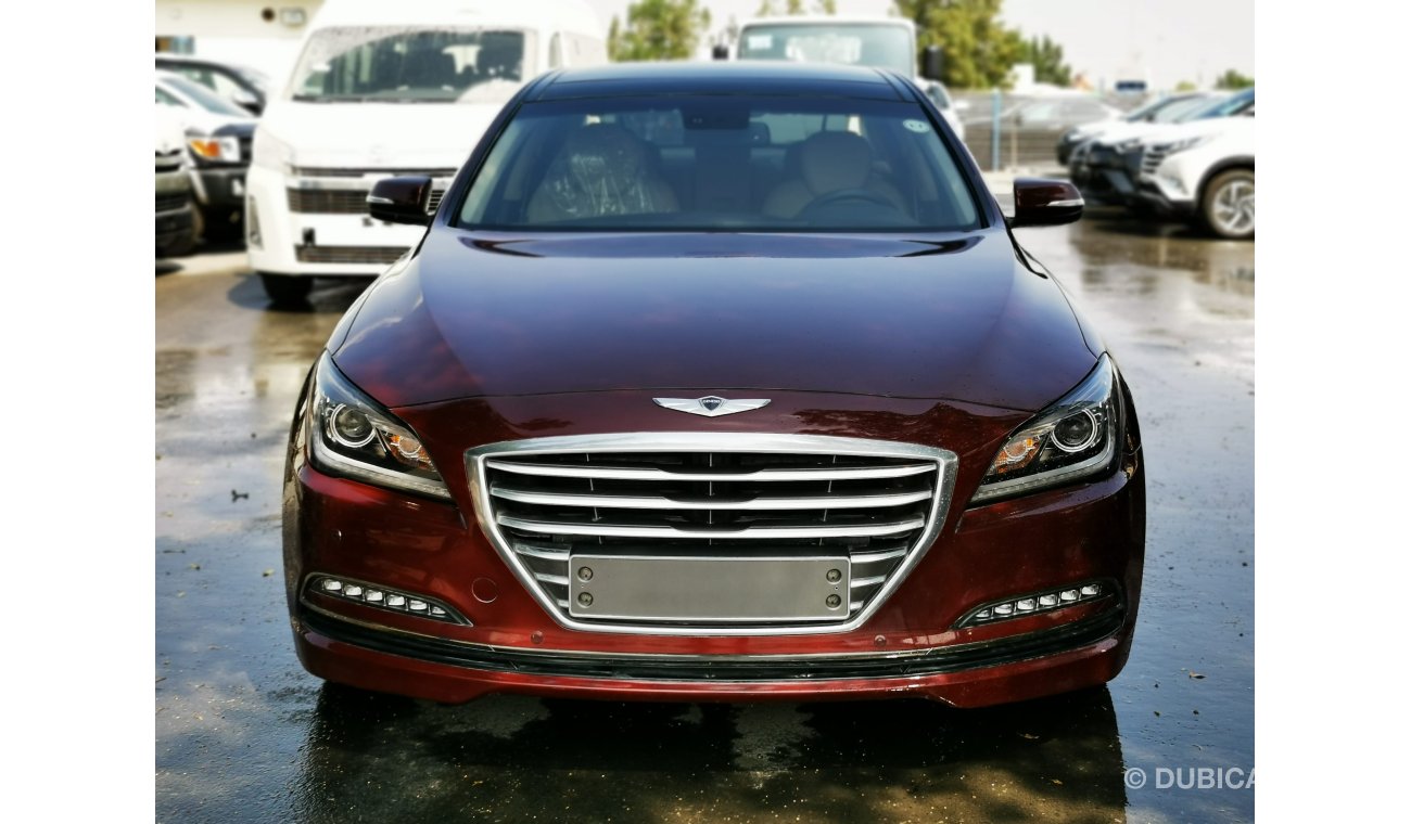 Hyundai Genesis 3.8L, 18' Alloy Rims, Push Start, Panoramic Roof, LED Fog Light, Driver Memory Seat, LOT-687