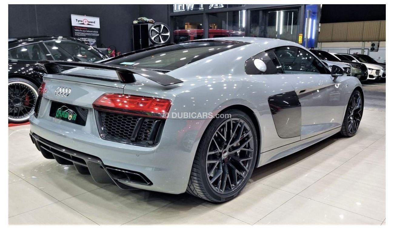 Audi R8 V10 Plus Performance parts AUDI R8 V10+ 610HP 2018 GCC IN IMMACULATE CONDITION UNDER DEALER WARRANTY