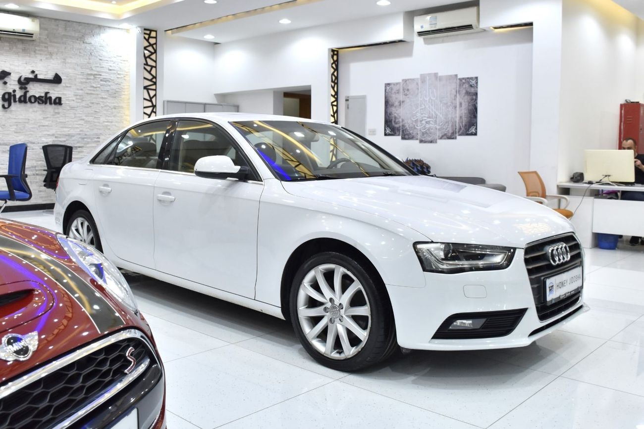أودي A4 EXCELLENT DEAL for our Audi A4 ( 2014 Model ) in White Color GCC Specs