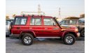 تويوتا لاند كروزر هارد توب Toyota Land Cruiser 4.0L V6 MT Hardtop 5-Door -Manual Gear- Red