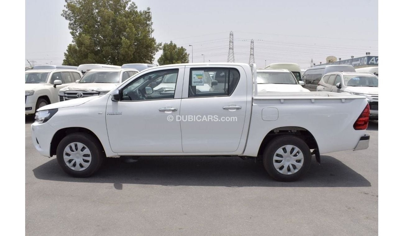 Toyota Hilux 2021 | 2.7L DLX 4X2 BASIC DC MT WITH FABRIC SEATS AND PETROL PICKUP
