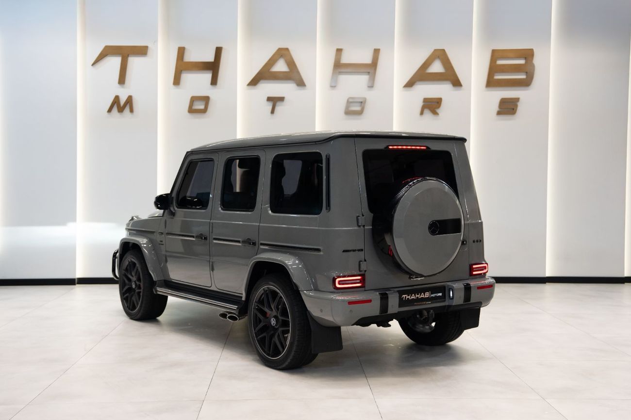 Mercedes-Benz G 63 AMG 4MATIC SUV 2022 | GCC SPECS | FULL OPTION | G-CLASS G63 AMG | TWIN-TURBO V8 | MERCEDES-BENZ | PERFEC