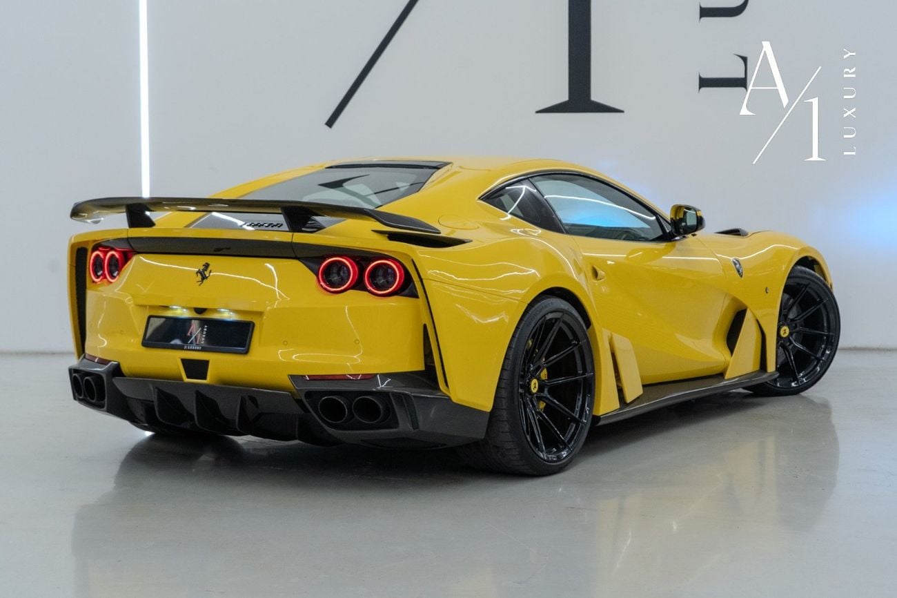 Ferrari 812 Superfast 2018 Ferrari 812 SuperFast, N-LARGO By Novitec, 1 of 18 Limited Edition, Giallo M, European Spec