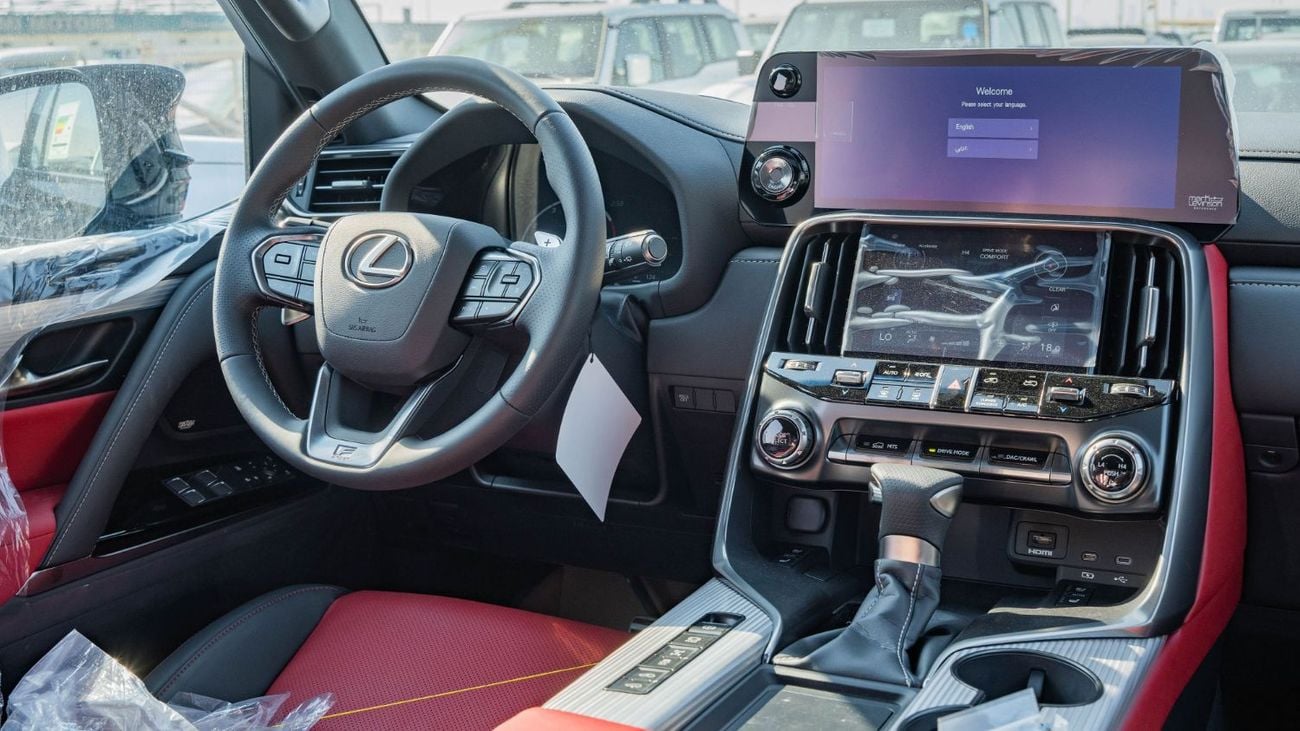 Lexus LX 600 2025 Lexus LX600 F-Sport 3.5L AT Petrol (Black)