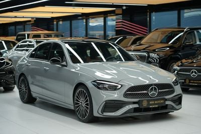 مرسيدس بنز C 200 Mercedes-Benz C 200 Premium  | 2026 GCC 0km | Agency Warranty | AMG Package | 360 View