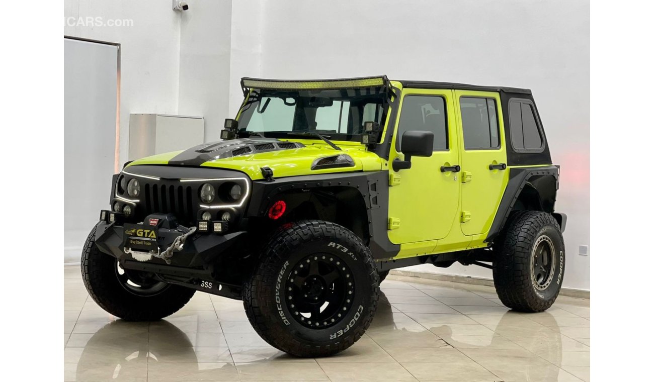 Jeep Wrangler 2016 Jeep Wrangler Unlimited, Super Clean, Warranty, GCC