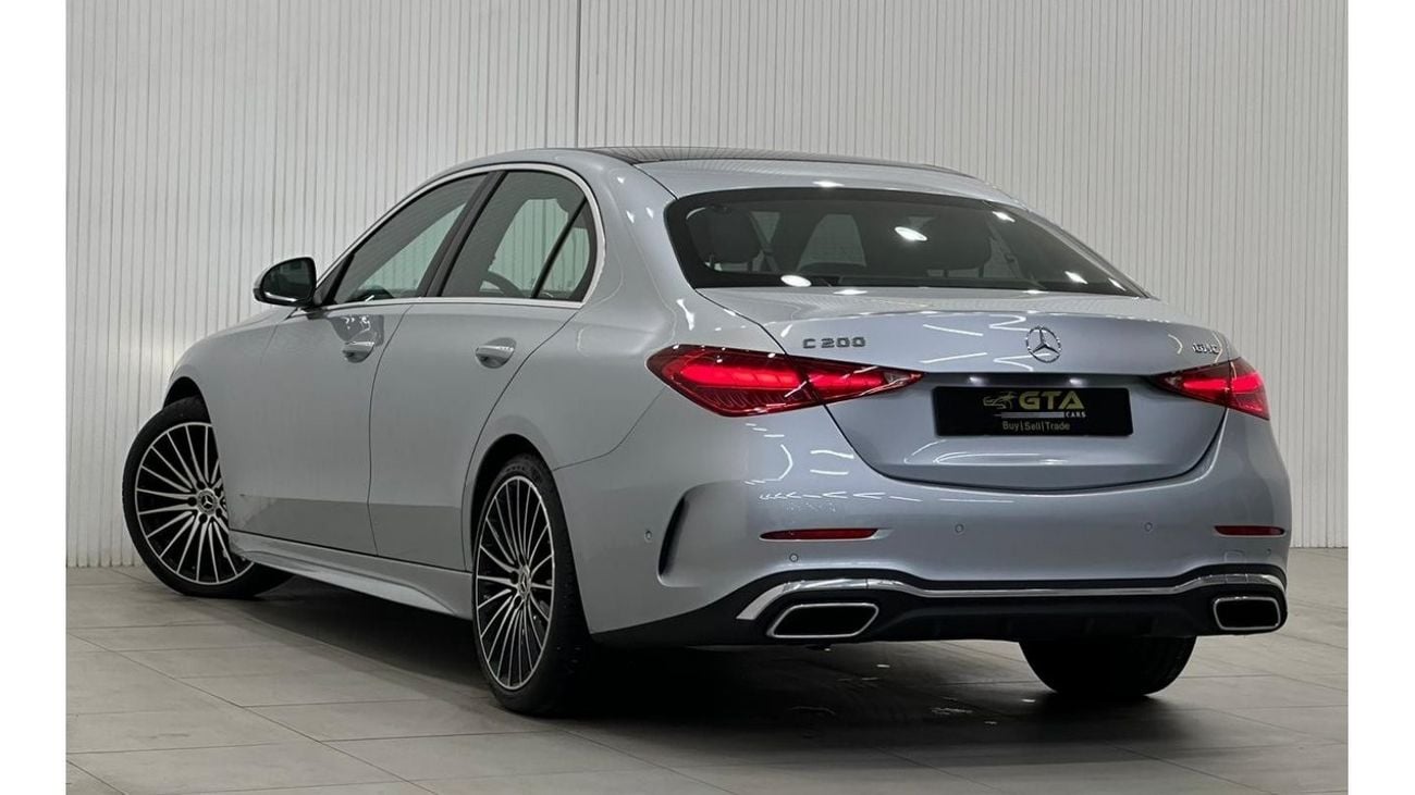 Mercedes-Benz C 200 2023 Mercedes Benz C200 AMG Premium Plus, 5 Years Mercedes Warranty, Full Options, Low Kms, GCC