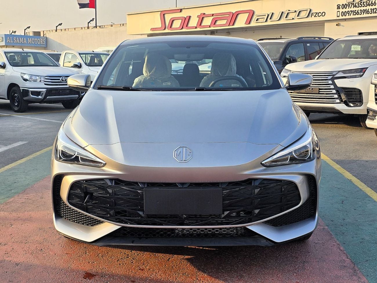 MG 3 COMFORT MG 3 1.5L A/T FWD Hatchback 4Doors Silver Color 2025 Model