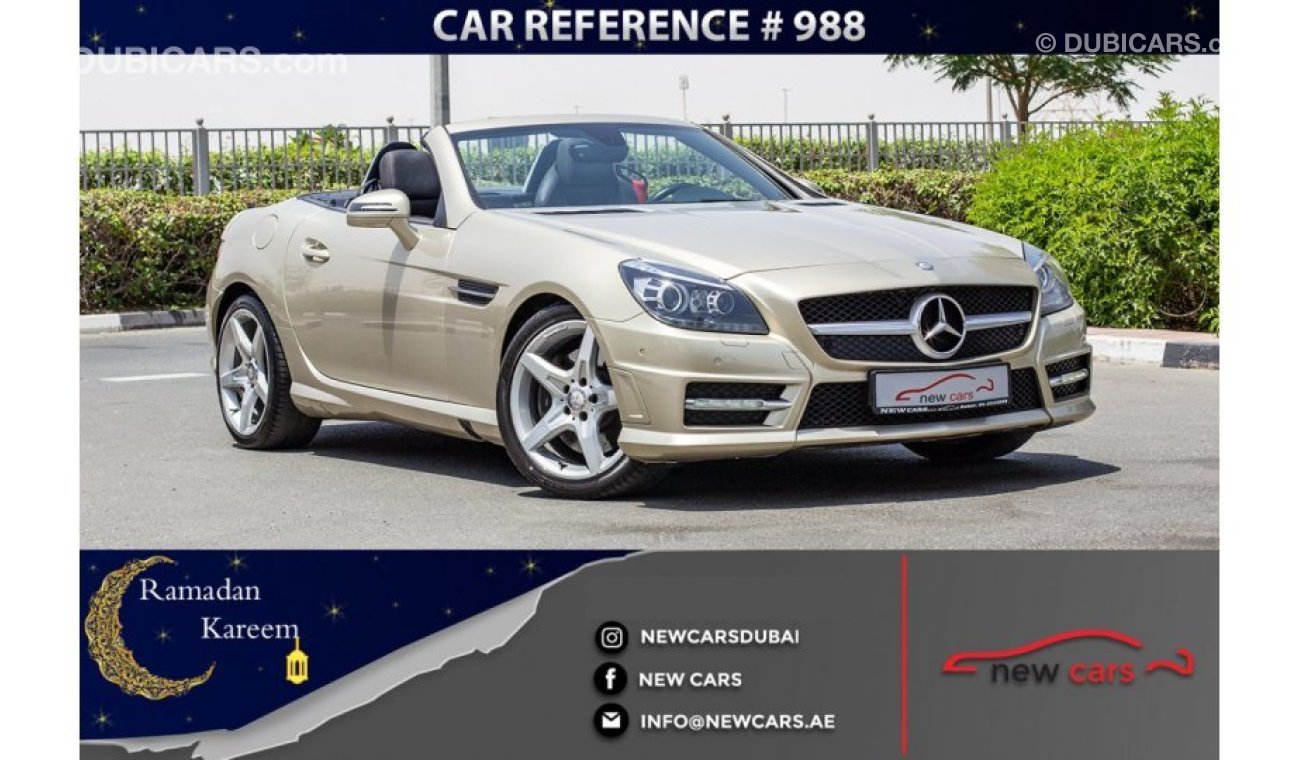 Mercedes-Benz SLK 200 MERCEDES SLK 200 -2012 - GCC - ZERO DOWN PAYMENT - 1535 AED/MONTHLY - 1 YEAR WARRANTY