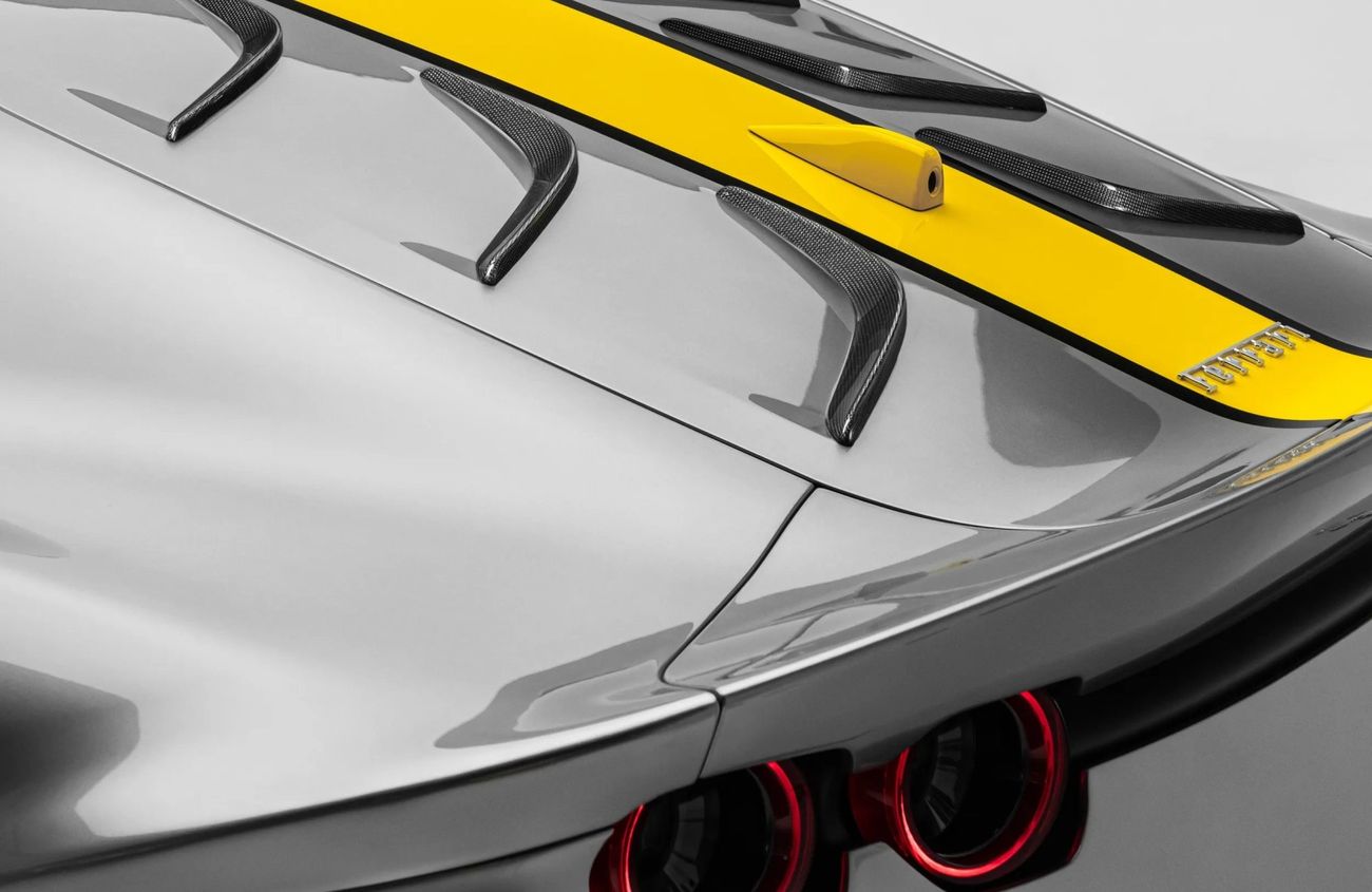 فيراري 812 كومبيتيزون 6.5L V-12 Naturally Aspirated Engine