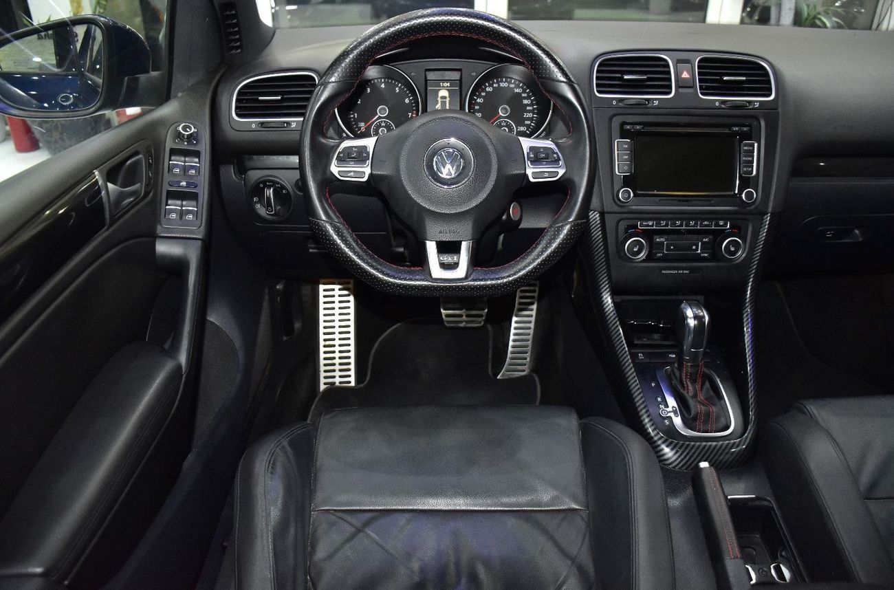 Volkswagen Golf GTI EXCELLENT DEAL for our Volkswagen GTi ( 2013 Model ) in Blue Color GCC Specs