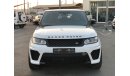 Land Rover Range Rover Sport Supercharged Rang Rover sport super charge model 2014 GCC kit SVR full option panoramic roof leather seat