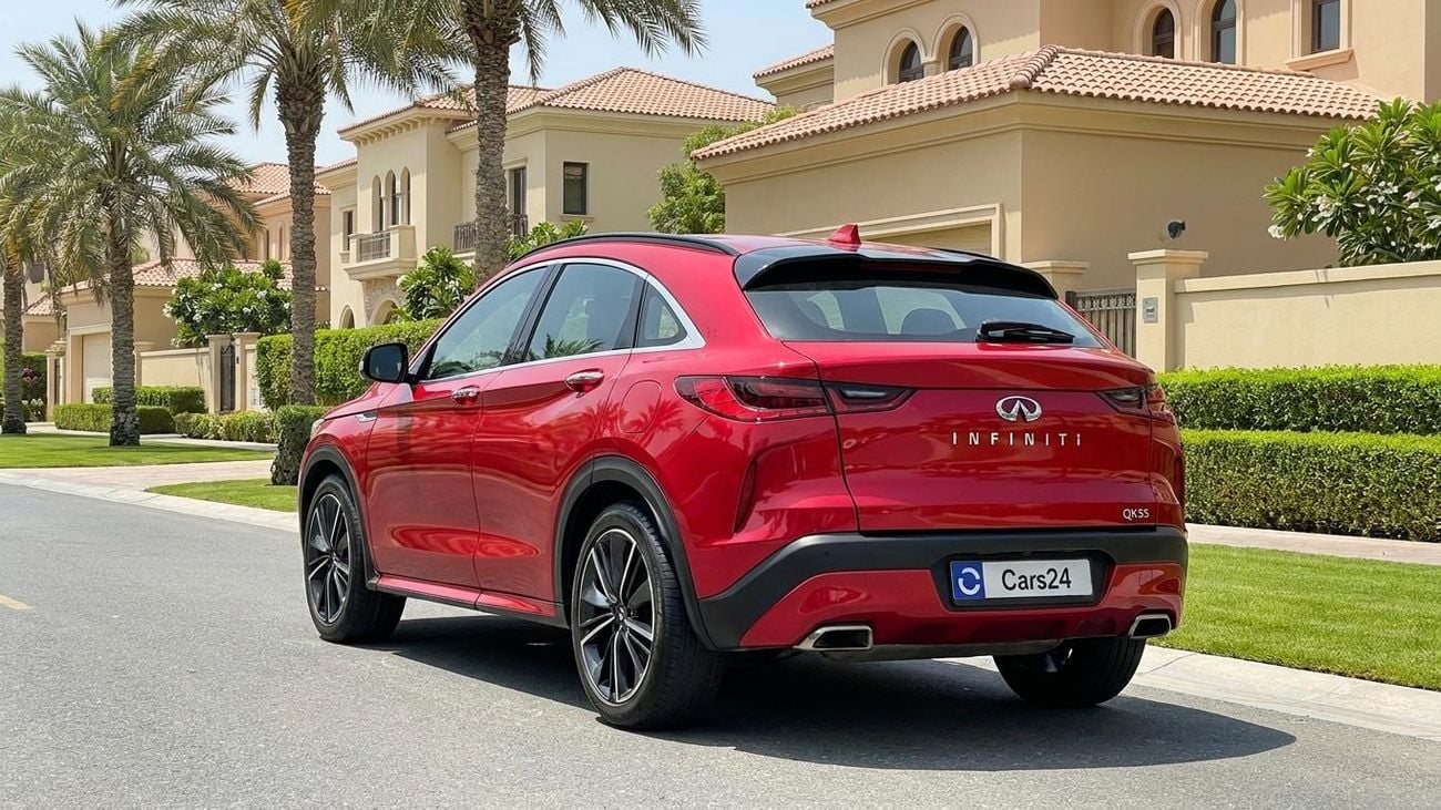 إنفينيتي QX55 ESSENTIAL كارس24 هي سوق ضخم للسيارات المستعملة موثوق ومضمون ٪كارس24 هي سوق ضخم للسيارات المستعملة موثوق ومضمون