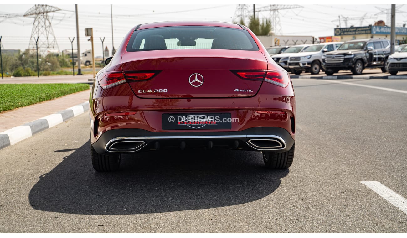 Mercedes-Benz CLA 200 4MATIC Coupe 2023 model + 10% local registration