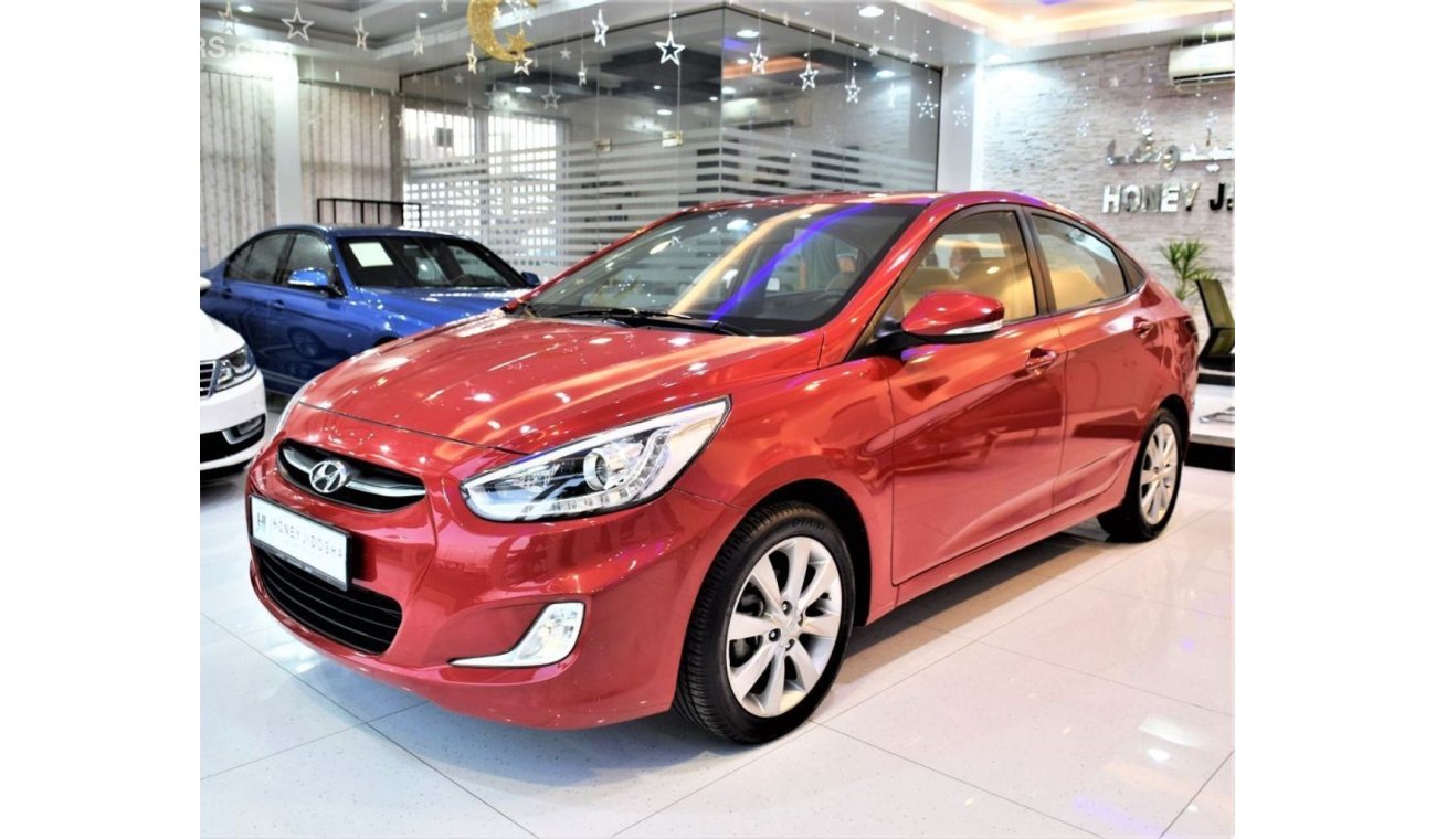 Hyundai Accent AMAZING Hyundai Accent 2016 Model!! in Red Color! GCC Specs