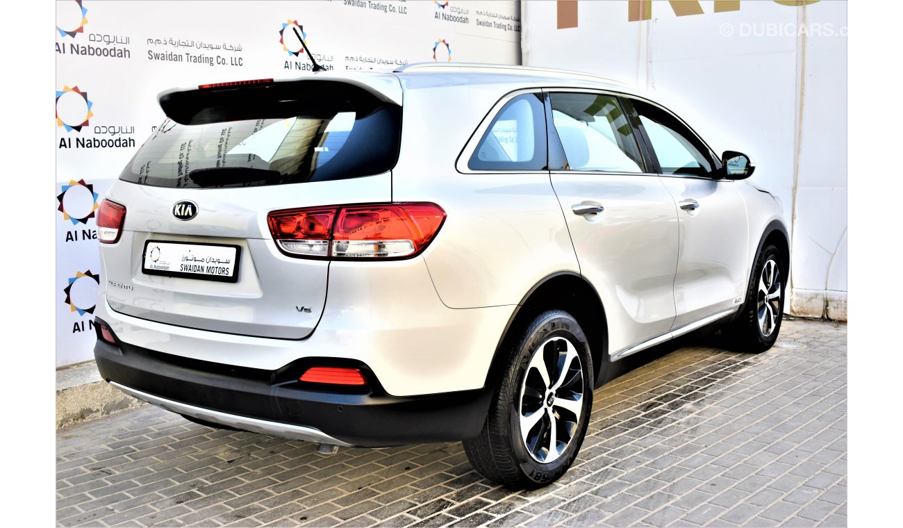 كيا سورينتو 3.3L V6 AWD 2016 GCC SPECS DEALER WARRANTY NAVIGATION