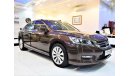 Honda Accord Amazing Honda Accord 2013 Model!! in Brown Color! GCC Specs