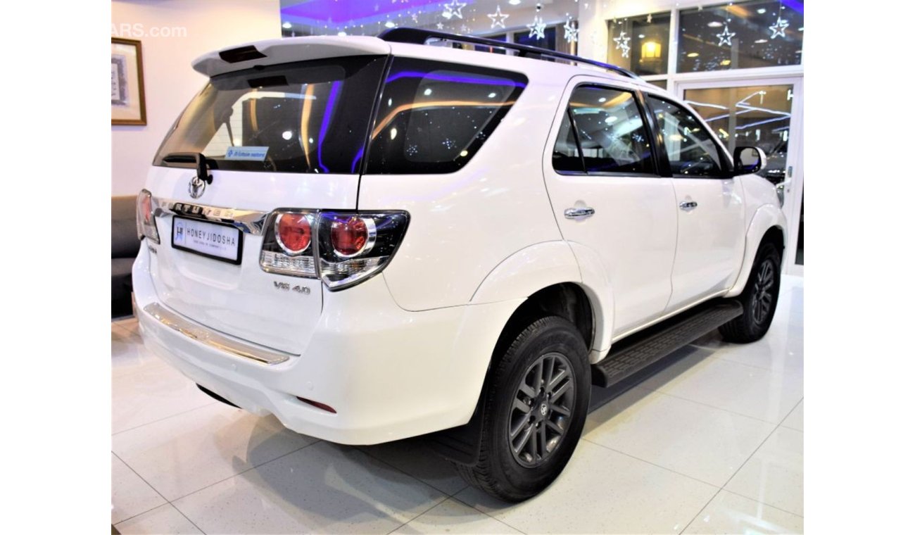 تويوتا فورتونر AMAZING Toyota Fortuner GXR 2015 Model!! in White Color! GCC Specs