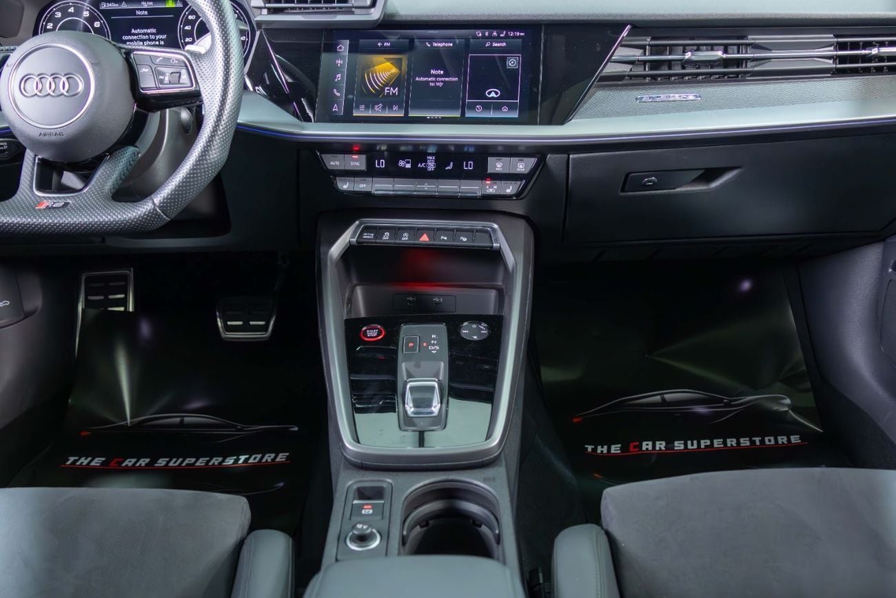 Audi RS3 STD TFSI quattro 2.5L Sportback Al Nabooda Service Contract Until 2028-Exclusive Color-Low Mileage-C
