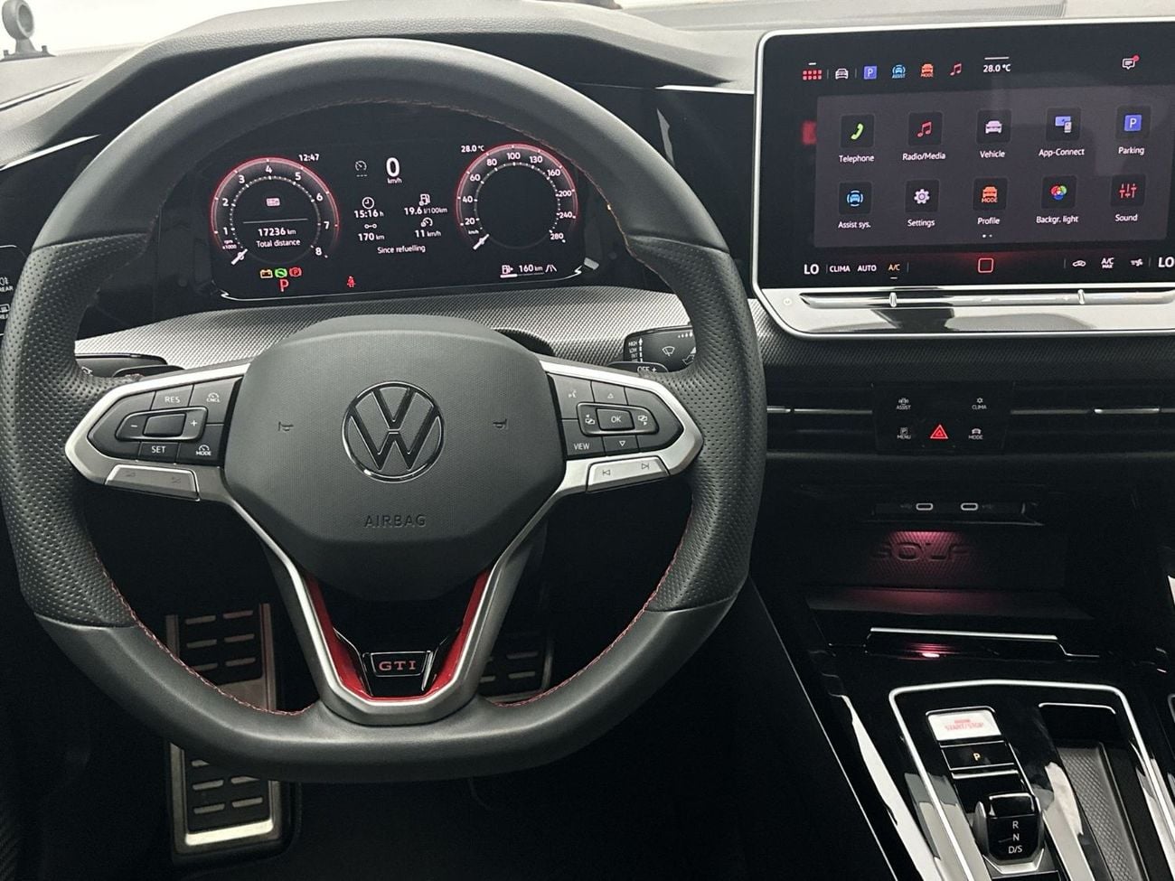 Volkswagen Golf Golf GTI 2L | Fabric Sport Seats | 10.4" Infotainment | Wireless Charging | LED Plus