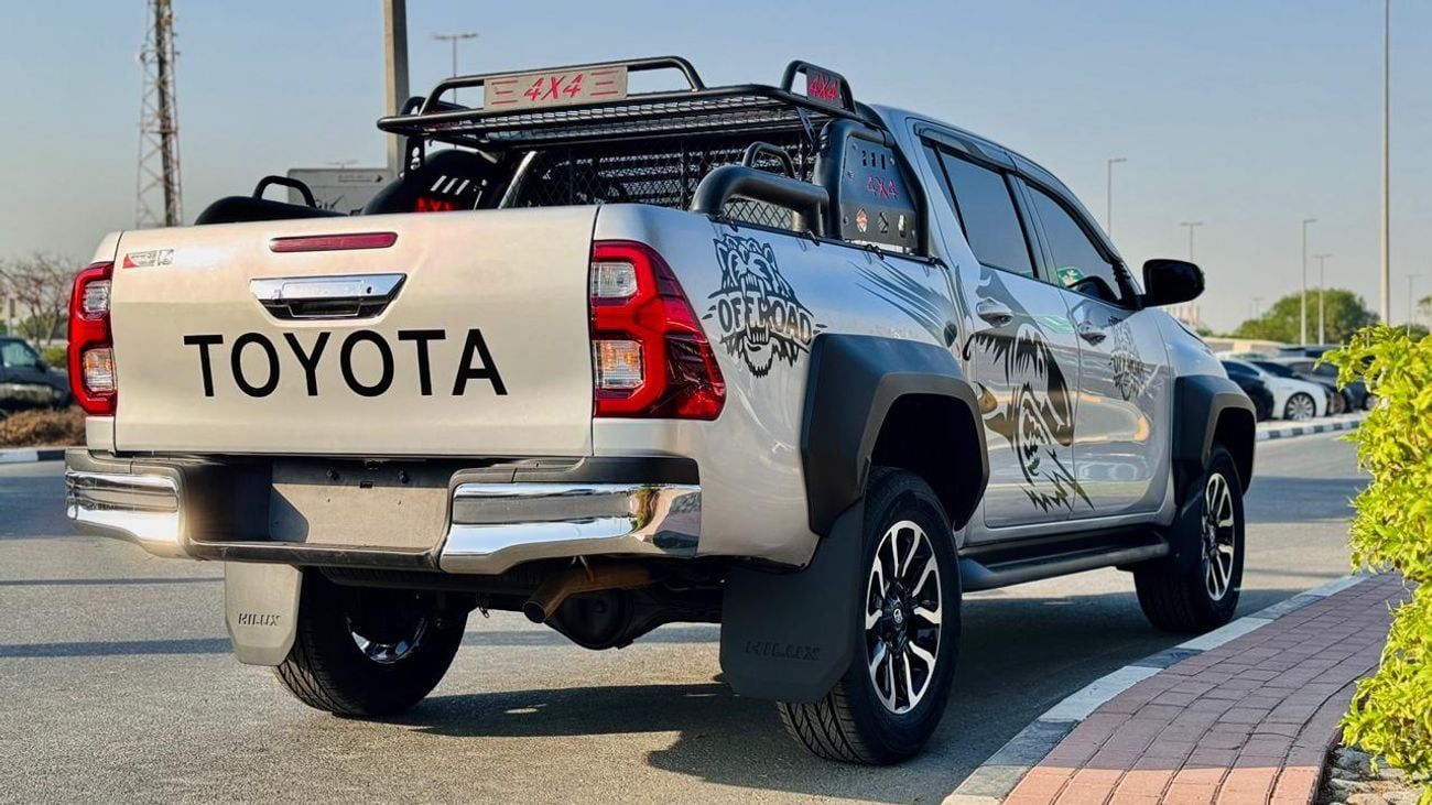 Toyota Hilux MODIFIED TO GR SPORTS | 2024 | DOUBLE CABIN | 2.8L DIESEL ENGINE | AT | NUDGE BAR