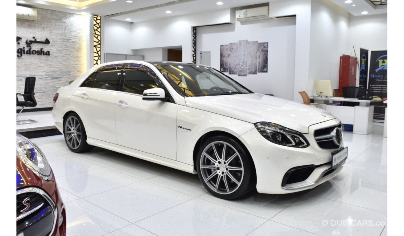 مرسيدس بنز E 63 AMG EXCELLENT DEAL for our Mercedes Benz E63 AMG ( 2014 Model ) in White Color Japanese Specs