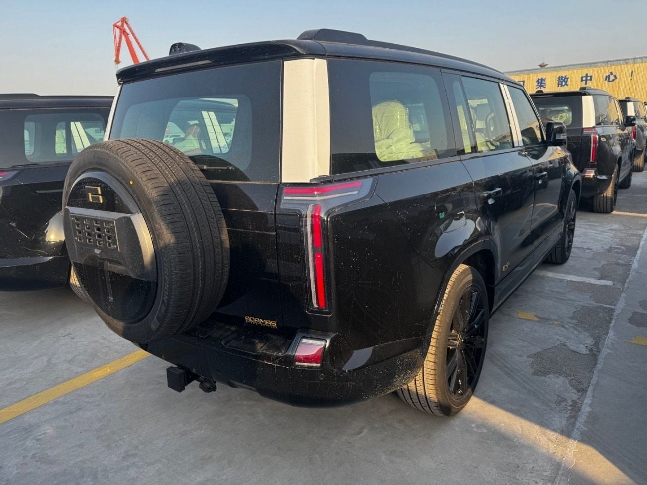 روكس أداماس FIRST CLASS 6 seats black-orange