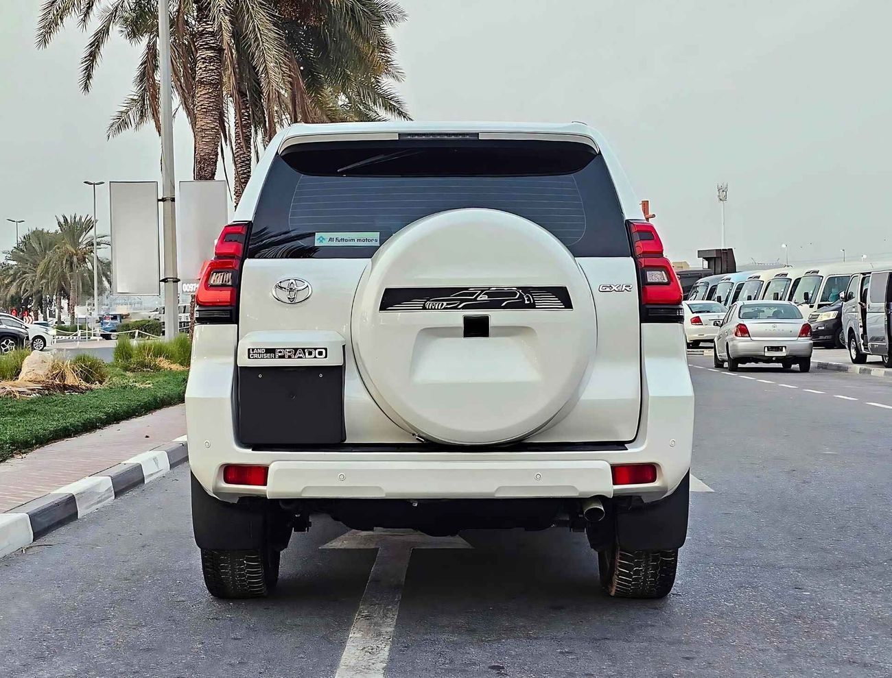 Toyota Prado GXR V6/ SUNROOF/ ORG KMS/ ORG PAINT/ LEATHER SEATS/ 2198 MONTHLY/ LOT# 32638