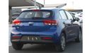 كيا ريو كيا ريو 2020 ازرق بحالة ممتازة بدون حوادث