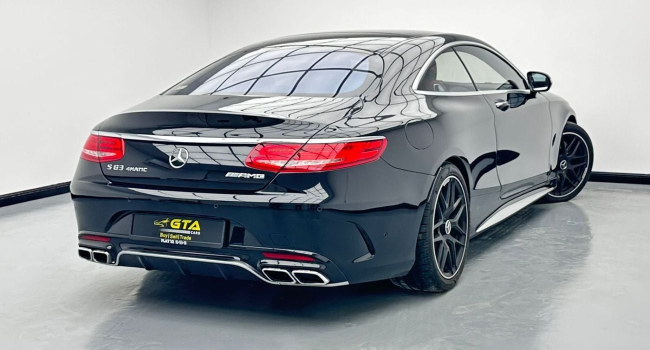 Mercedes-Benz S 63 AMG Coupe 2015 Mercedes-Benz S63 AMG 4MATIC, Service History, Excellent Condition