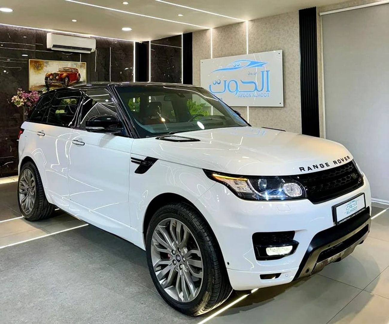 لاند روفر رينج روفر سبورت AUTOBIOGRAPHY SUPERCHARGED RR SPORT V8 // TOP RANGE // FREE ACCIDENTS // GCC