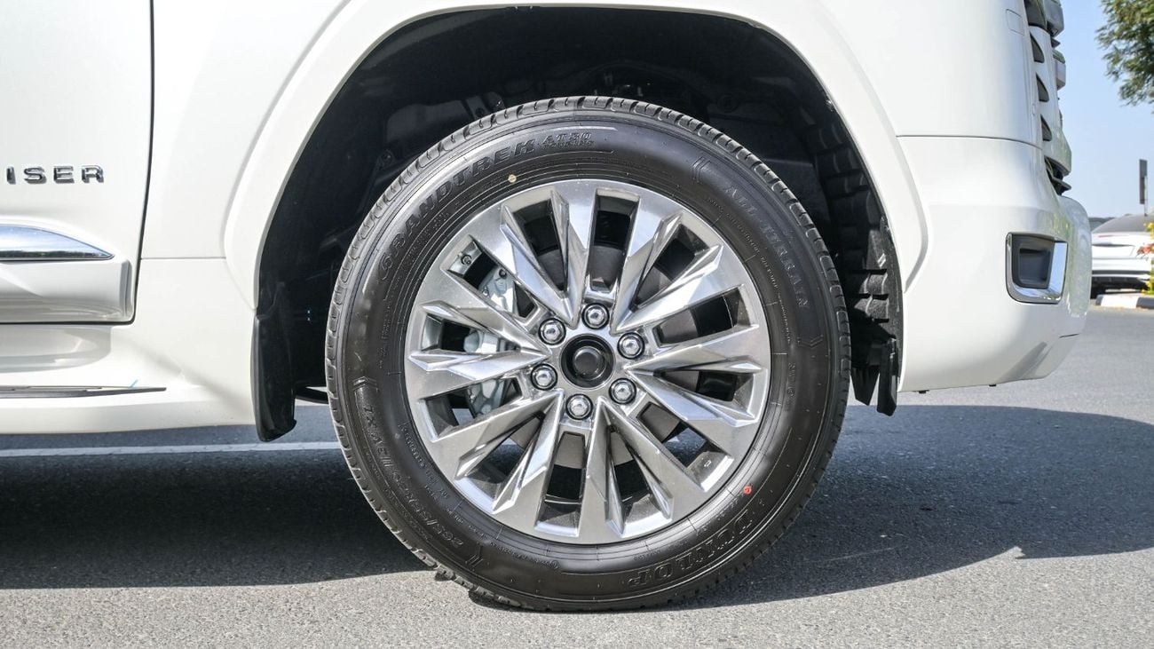 Toyota Land Cruiser ECT0078 - Toyota Land Cruiser VX - 3.5L Petrol - White/Black (Radar, Sunroof, Leather, Cool Box)