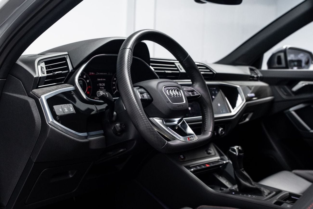 أودي RSQ3 STD BUY NOW, PAY 2027 | THE BLACKLINE STANDARD | August 2027 Audi Warranty + Service Contract, GCC