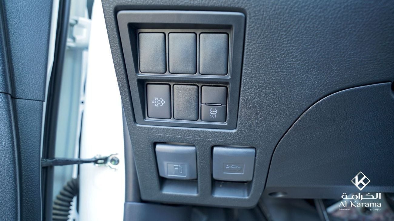 Toyota Hilux GL 2.4L Single Cab Utility D-4D | 6-Speed Manual | GCC Specs | Power Windows & Mirrors