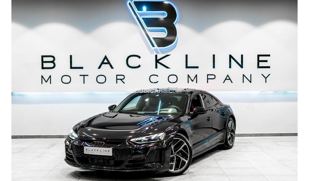 Audi etron 2022 Audi E-Tron GT, 2027 Audi Warranty + Service Contract, Carbon Interior, Low KMs, GCC