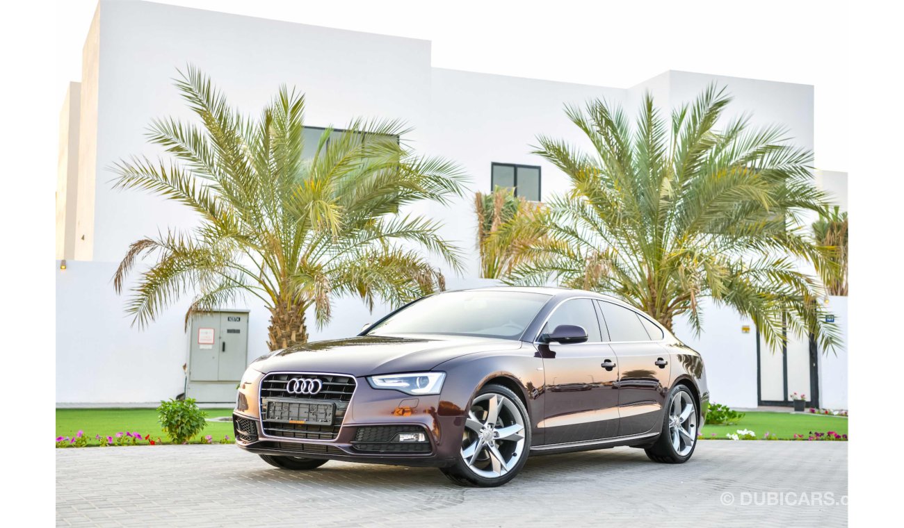 Audi A5 S Line 35 TFSI - Pristine Condition! - Full Agency History! - Fully Loaded! - AED 1,449 PM! - 0% DP