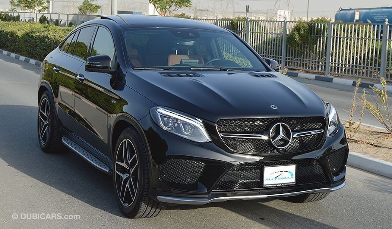 Mercedes-Benz GLE 43 AMG 2019, 3.0L V6 GCC, 0km with 2 Years Unlimited Mileage Warranty