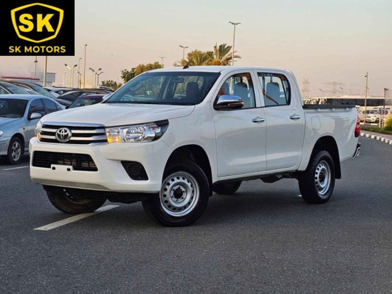 تويوتا هيلوكس / DIESEL/ 4WD/ MANUAL/ AUTO WINDOWS/ LOW MILEAGE/ LOT# 55628